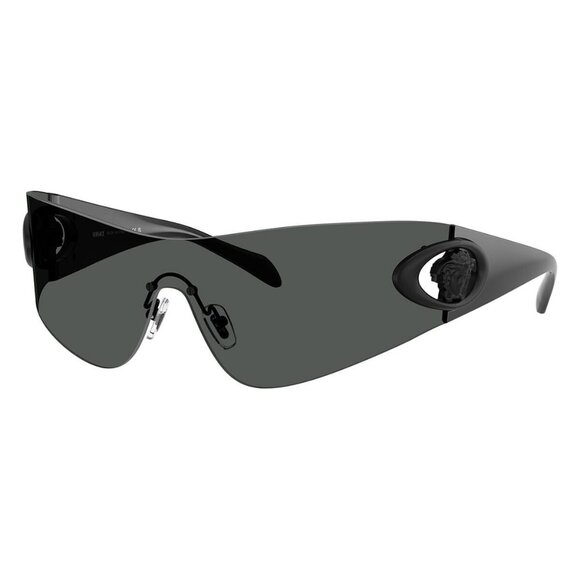 Versace Accessories - New VERSACE Grey Rimless Rectangle VE2280 1436/87 Sunglasses Women